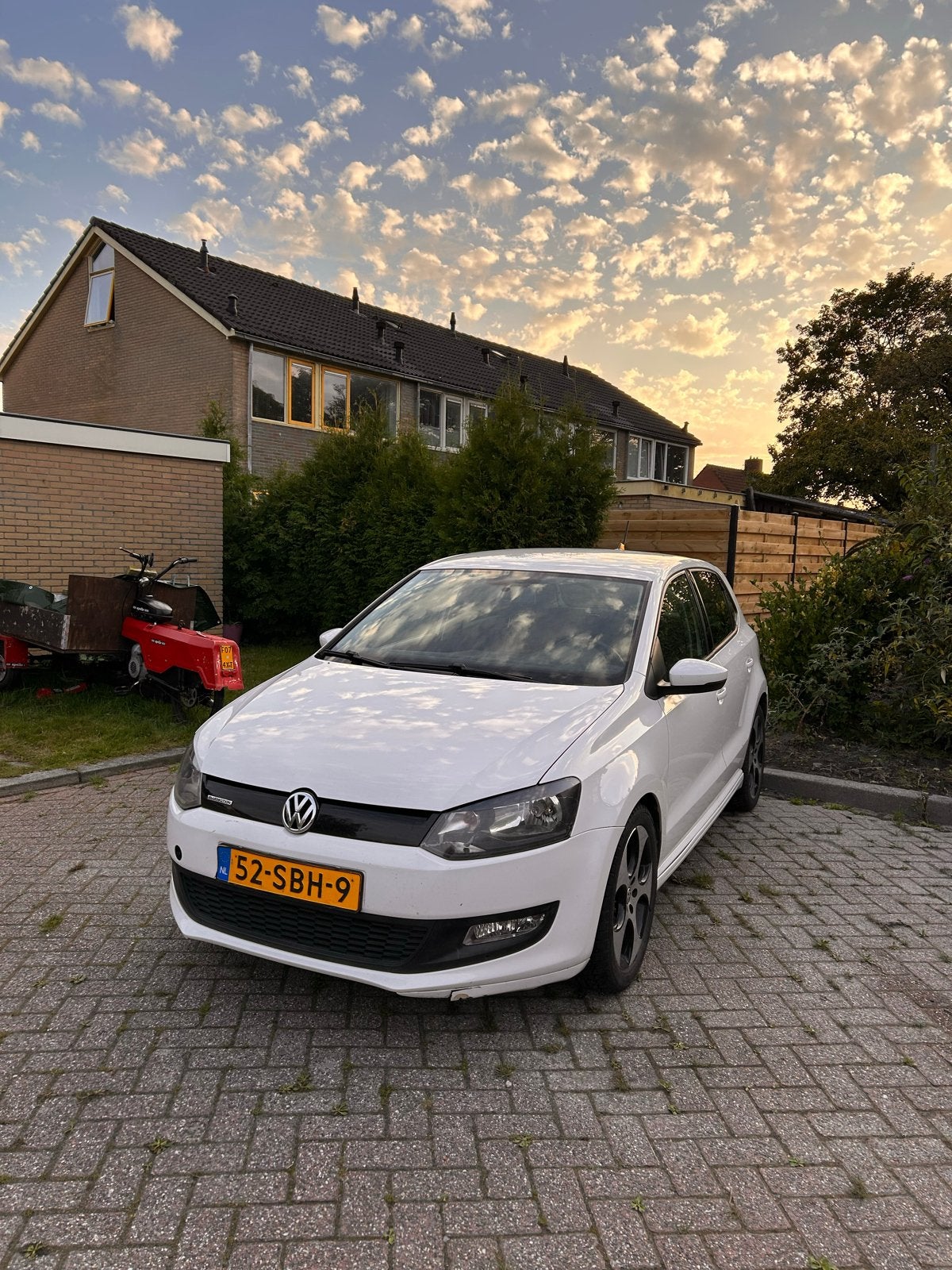 Volkswagen Polo 1.2 TDI 55KW BM 2011 Wit, Auto's, Voorwielaandrijving, 74 pk, 1199 cc, 96 €/maand