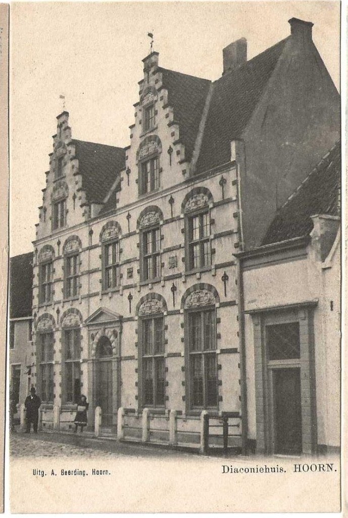 Jt29-72   Hoorn Diaconiehuis, Ophalen of Verzenden, Voor 1920, Gelopen, Noord-Holland