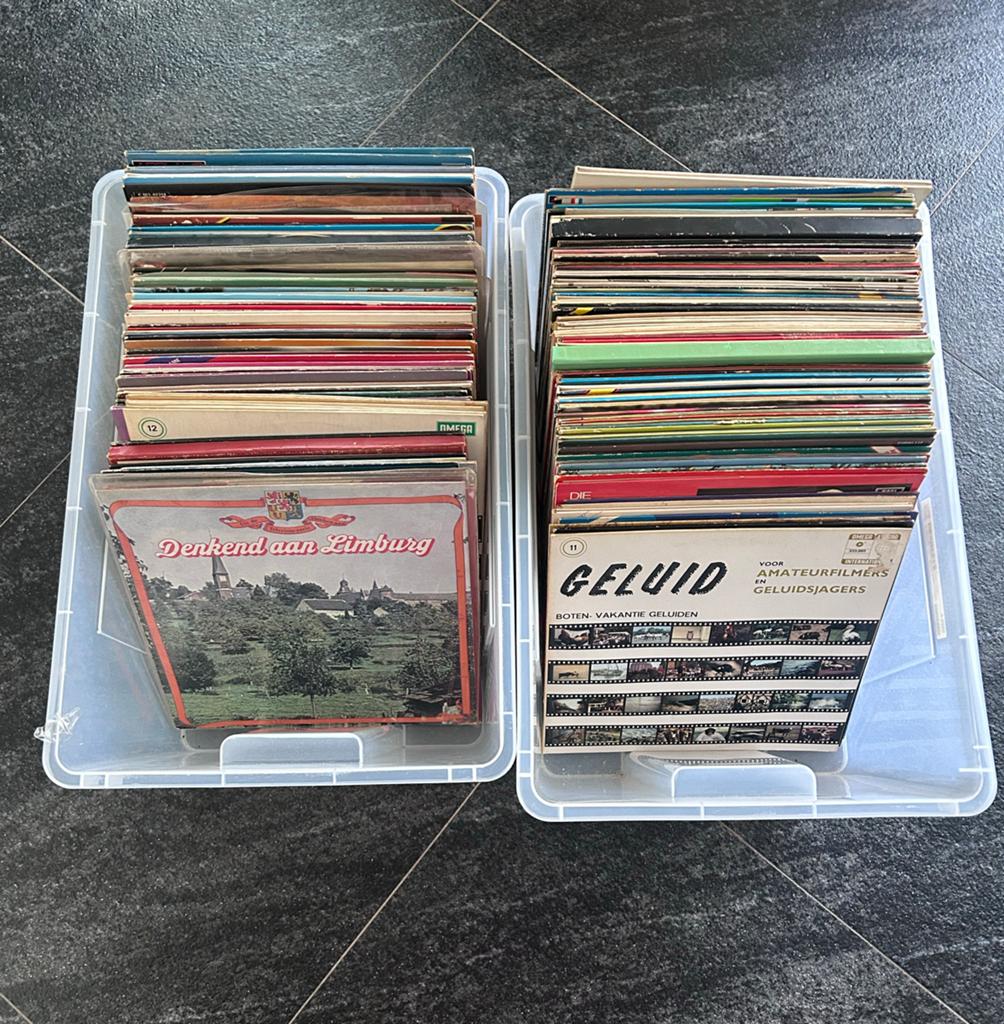 Grote verzameling van meer dan 140 LP's - Diverse genres, Ophalen, Zo goed als nieuw, 12 inch