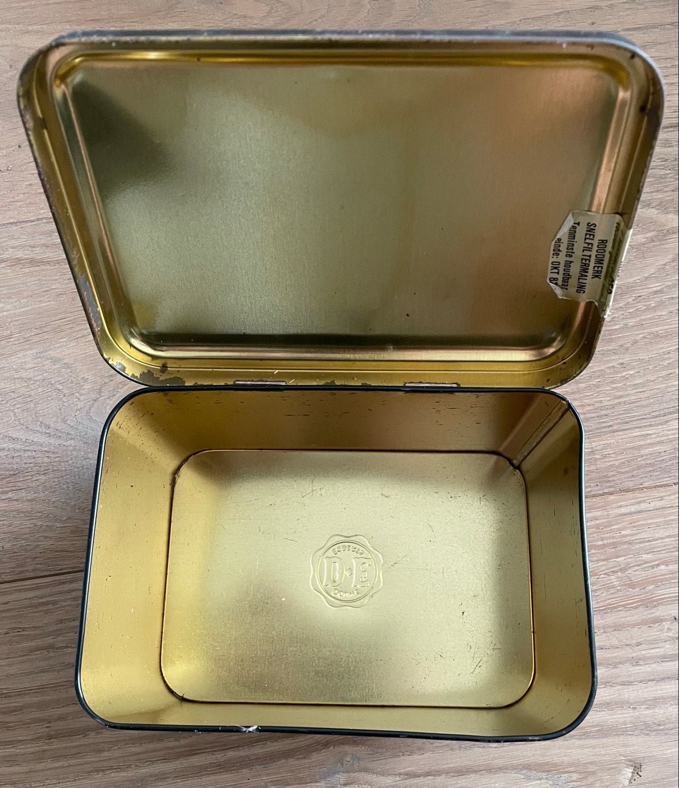 Vintage Douwe Egberts Aroma Koffie Blik - Anno 1753, Ophalen of Verzenden