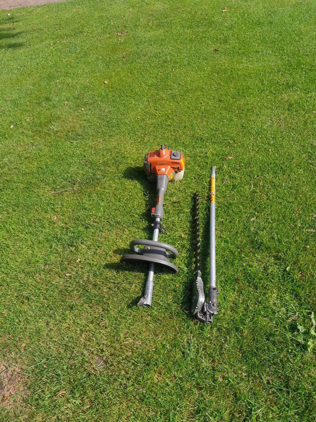Husqvarna 323LD Combi machine hoogsnoei heggenschaar op be, Ophalen of Verzenden, Gebruikt, Benzine, Husqvarna