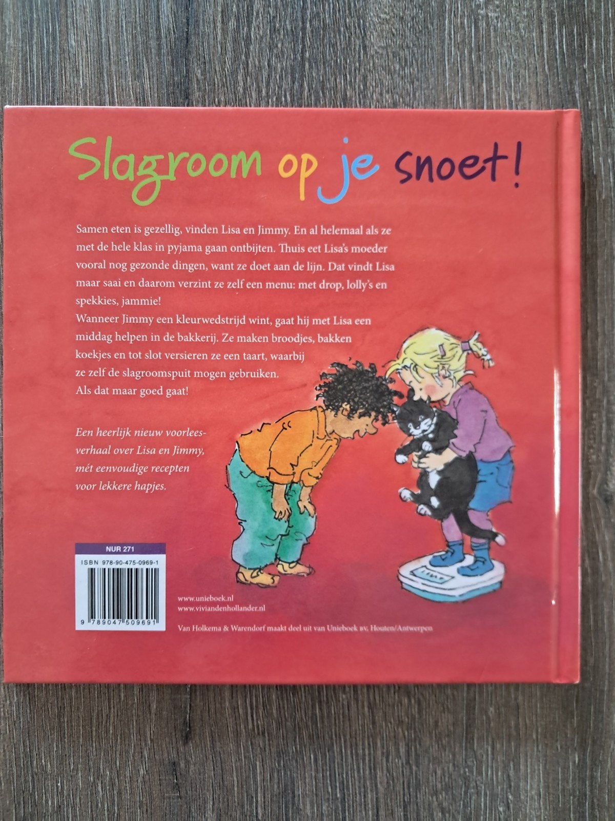 Slagroom op je Snoet, Ophalen of Verzenden, Zo goed als nieuw, Vivian den Hollander en Dagmar Stam, Non-fictie