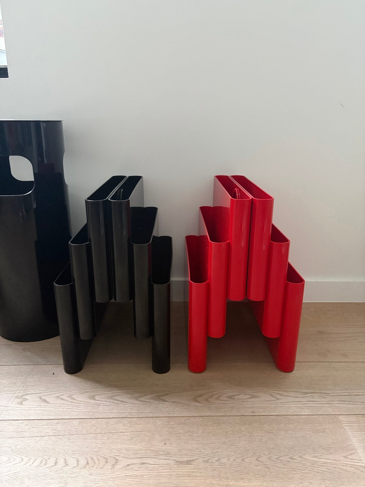 Vintage tijdschriftenrek van Kartell, Giotto Stoppino, Vintage, Gebruikt, Meerkleurig, Kunststof