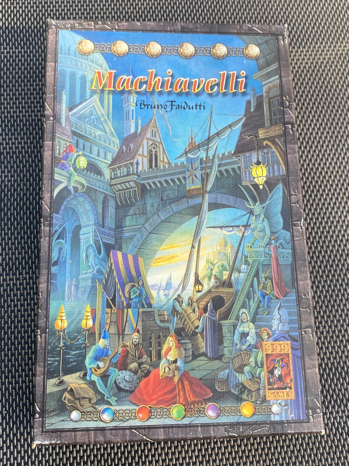 Machiavelli Kaartspel - Strategisch en Intrigerend, Drie of vier spelers, Ophalen of Verzenden, Zo goed als nieuw
