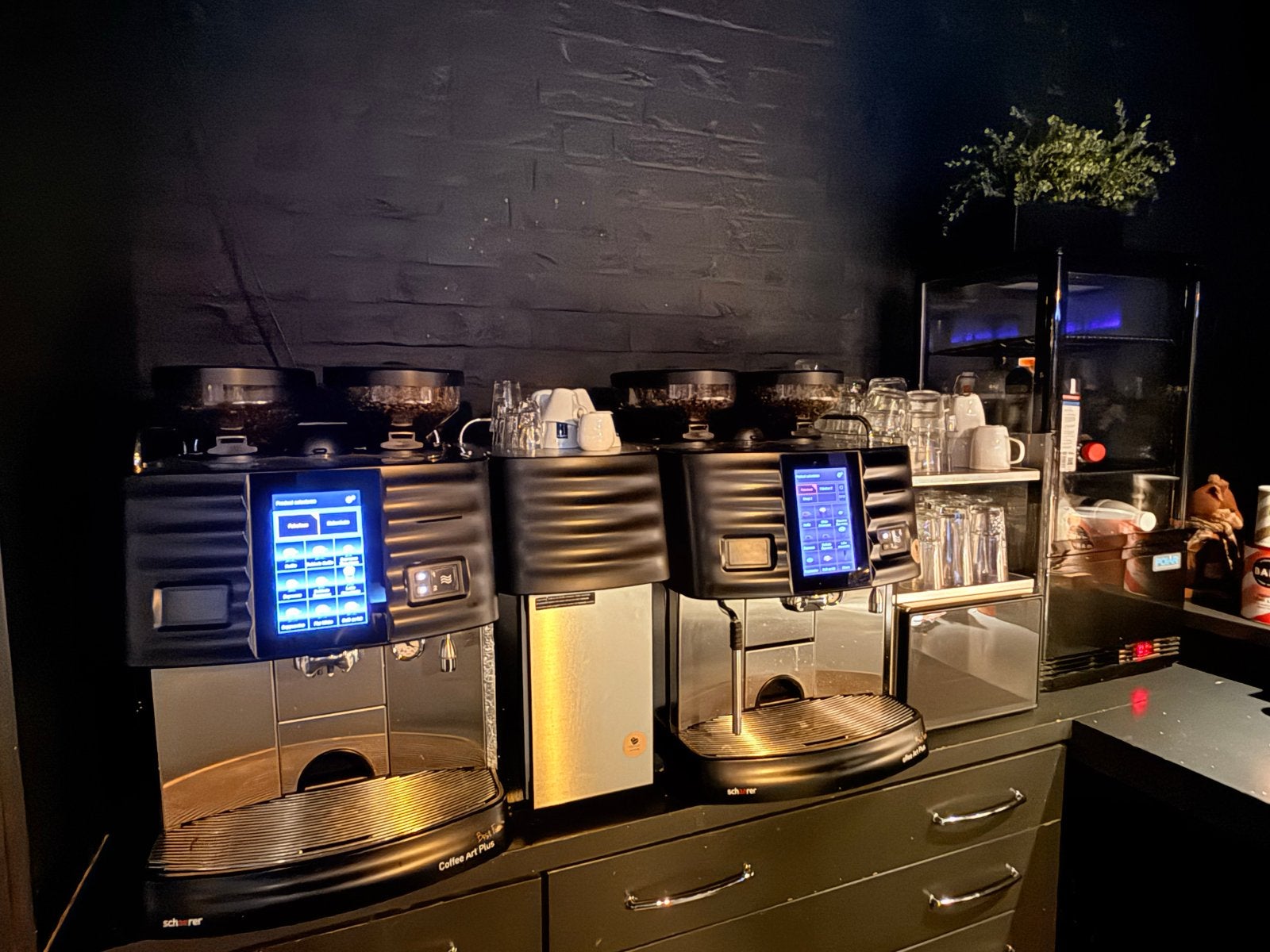 Professionele Koffiemachine - Schärer Coffee Art Plus, Stoompijpje, Gebruikt, 10 kopjes of meer, Koffiemachine