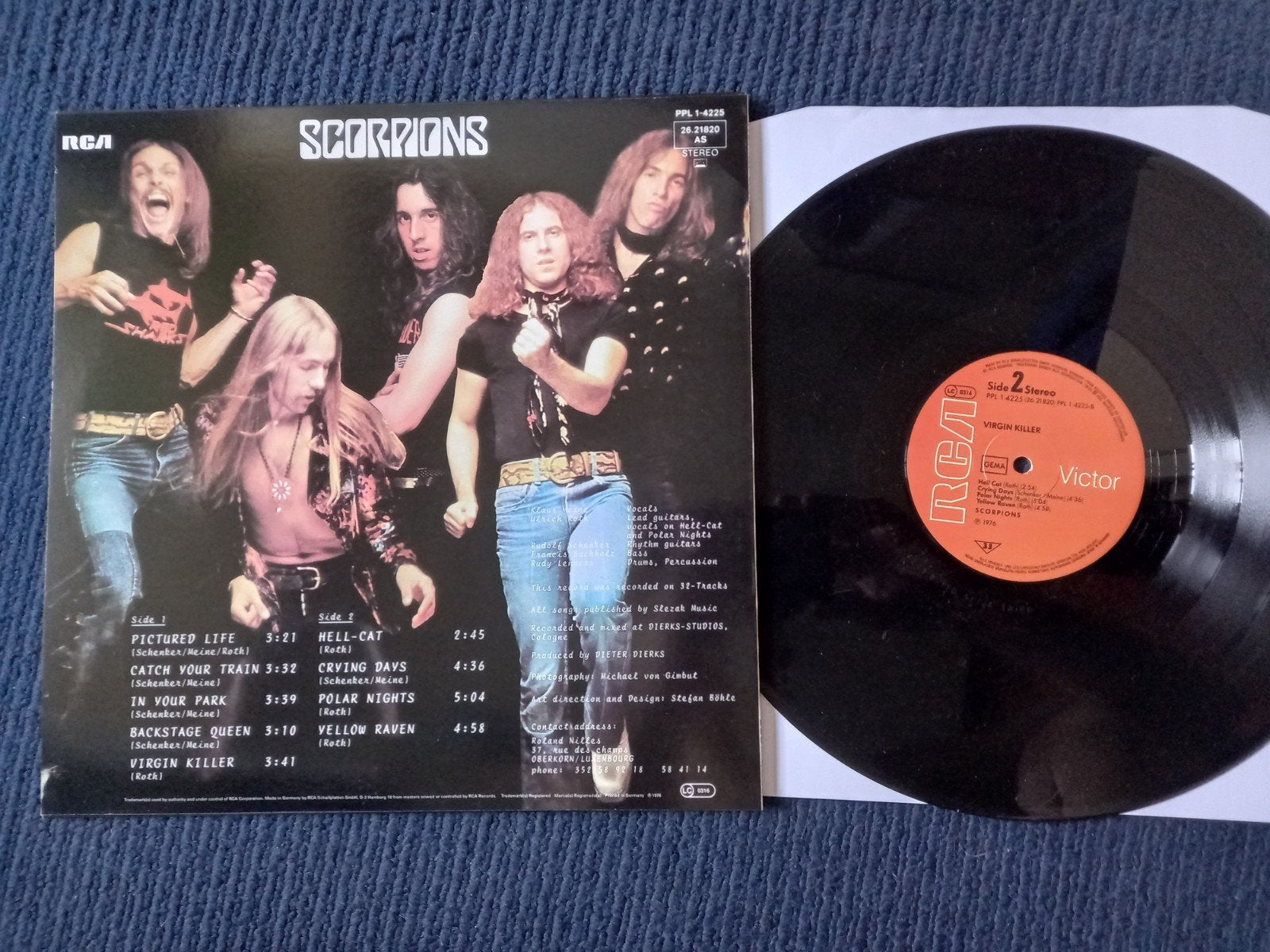 Foto 3 van Scorpions - Virgin Killer (Vinyl LP, RCA 1976)