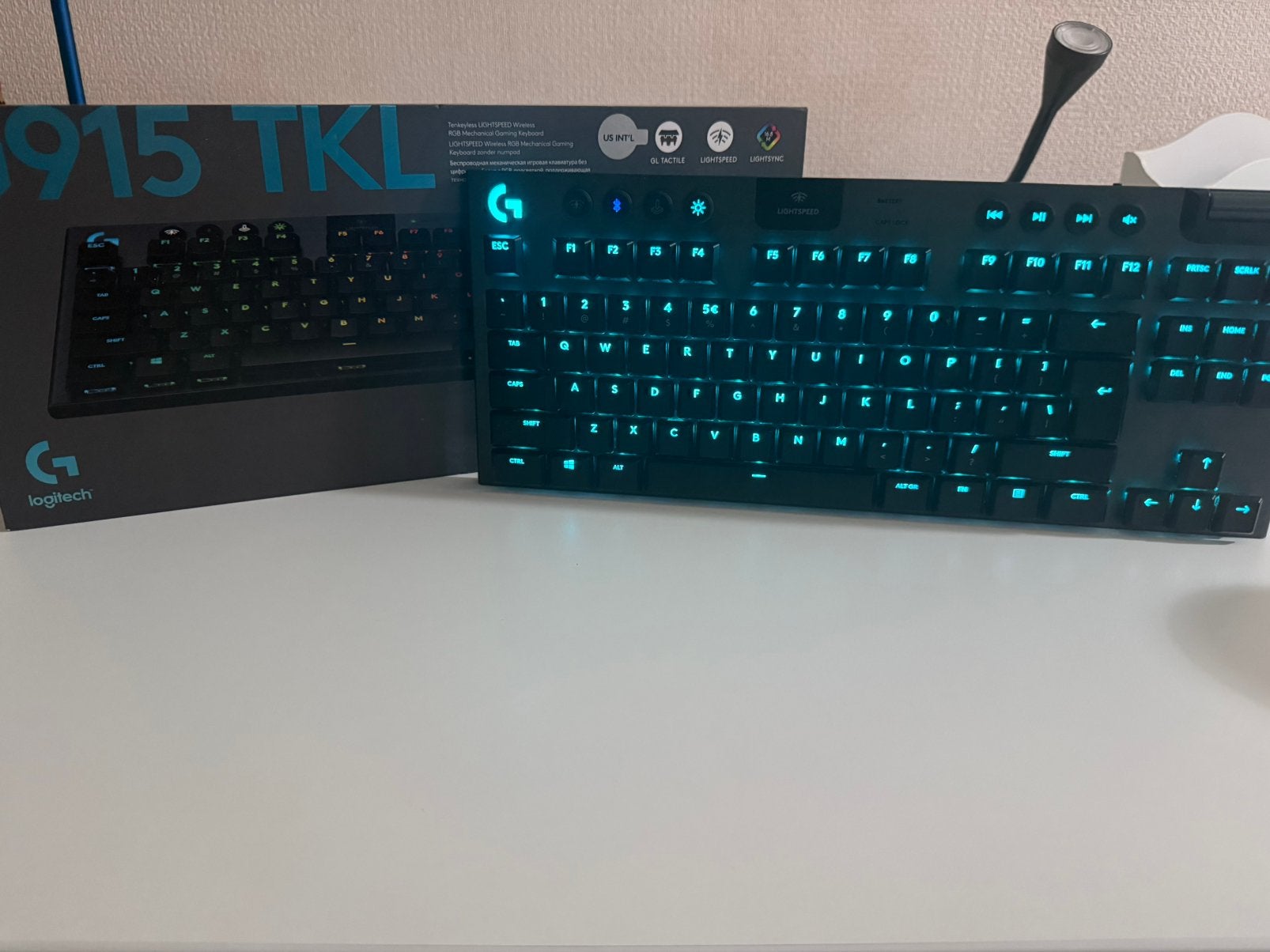 Logitech G915 TKL toetsenbord, Computers en Software, Toetsenborden, Gaming toetsenbord, Ophalen of Verzenden, Zo goed als nieuw