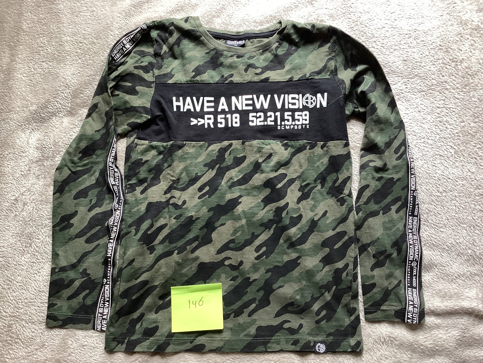 Longsleeve maat 146, Ophalen of Verzenden, Zo goed als nieuw, Jongen, Shirt of Longsleeve