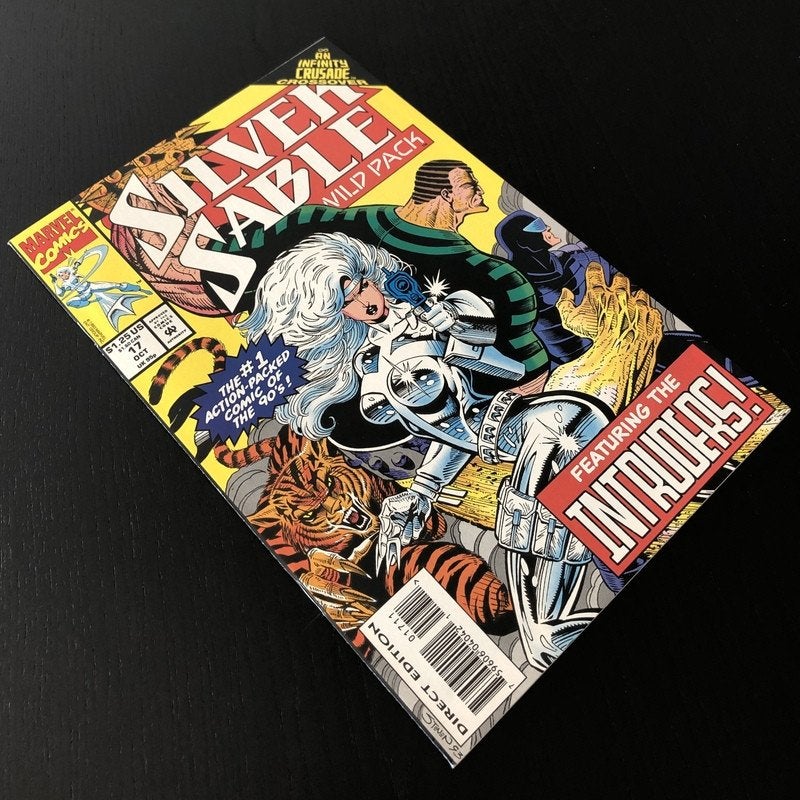 Silver Sable and the Wild Pack Vol.1 #17 (1993) NM- (9.2), Eén comic, Amerika, Marvel Comics, Nieuw