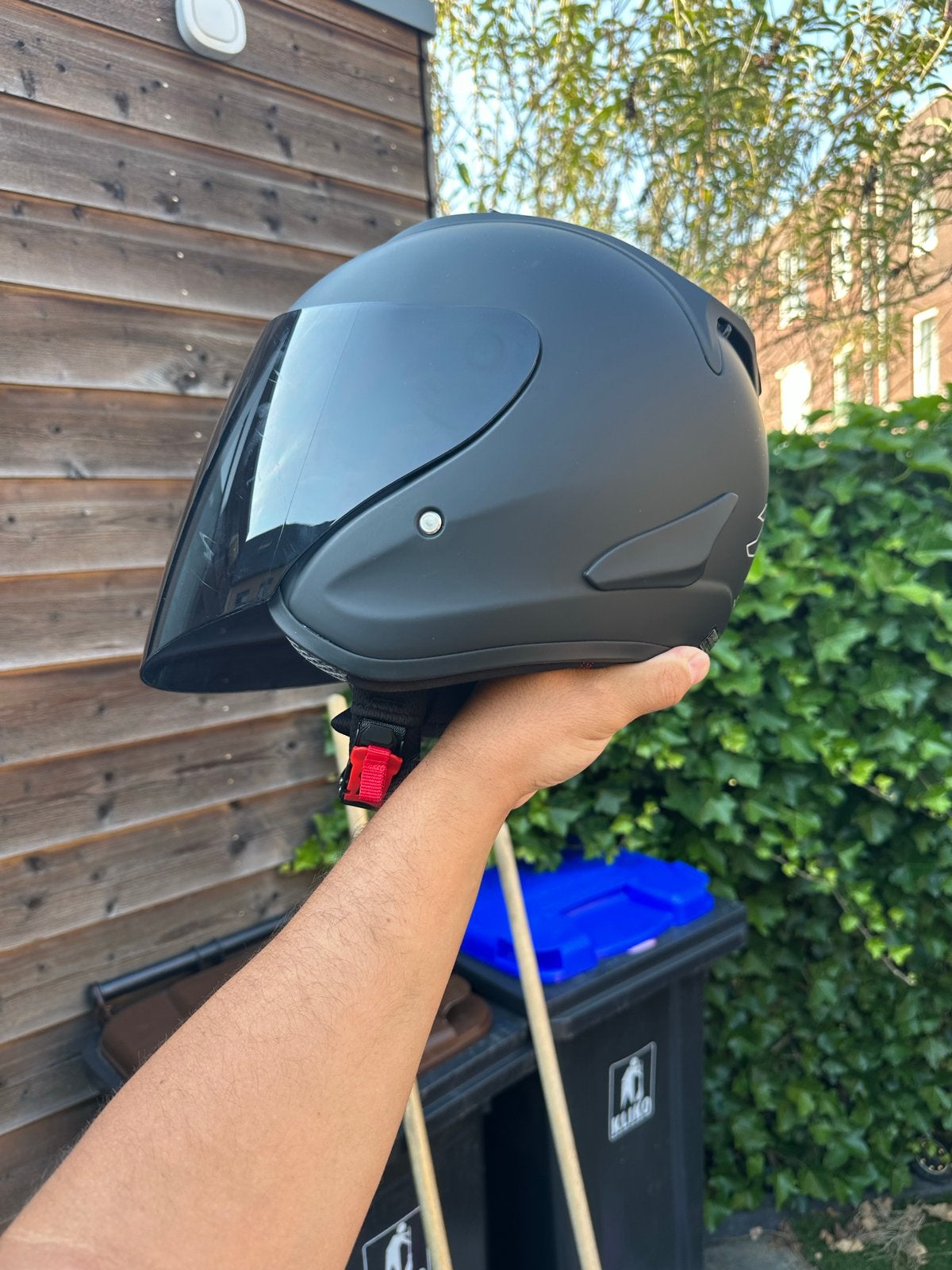 Arai Jethelm Zwart Mat - Maat XXL, Arai, Ophalen of Verzenden, Dames, Tweedehands