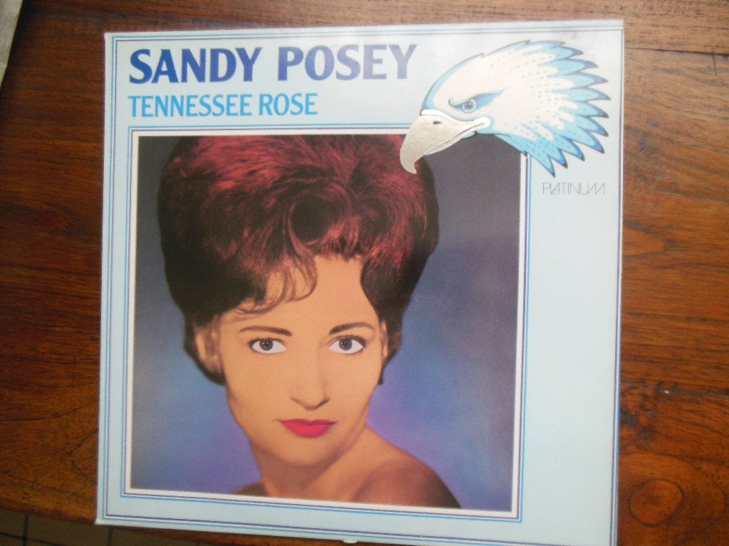 lp country pop sandy posey tennessee rose vinyl record album, Ophalen of Verzenden, Gebruikt, 12 inch, Overige genres
