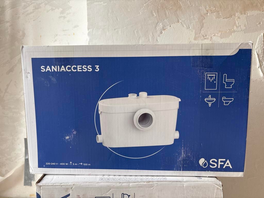Sanibroyeur Saniaccess 3 - Nieuw en Ongebruikt, Ophalen of Verzenden, Nieuw, Overige typen