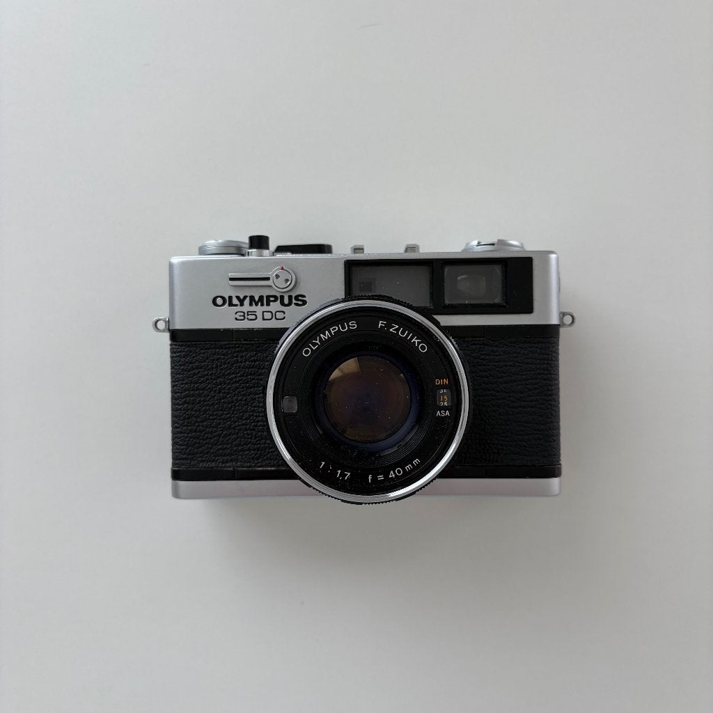 Olympus 35 DC - LEES, Audio, Tv en Foto, Fotocamera's Analoog, Ophalen of Verzenden, Niet werkend, Compact, Olympus