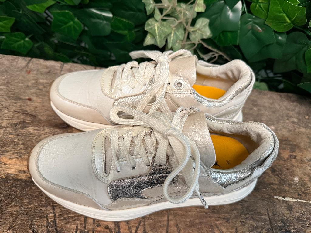 zo goed als nieuw sneakers van Xsensible maat 38 (wijdte GX), Wit, Ophalen of Verzenden, Xsensible, Xsensible
