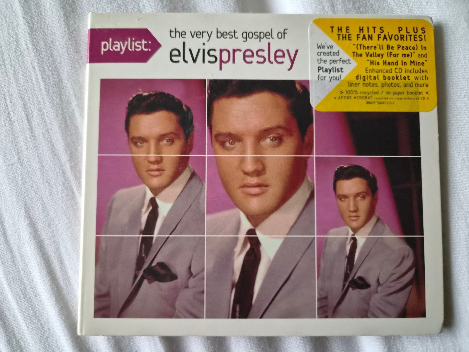 Elvis Presley - The Very Best Gospel (CD), Verzenden, Zo goed als nieuw, Verzamelalbum, Inclusief boekje