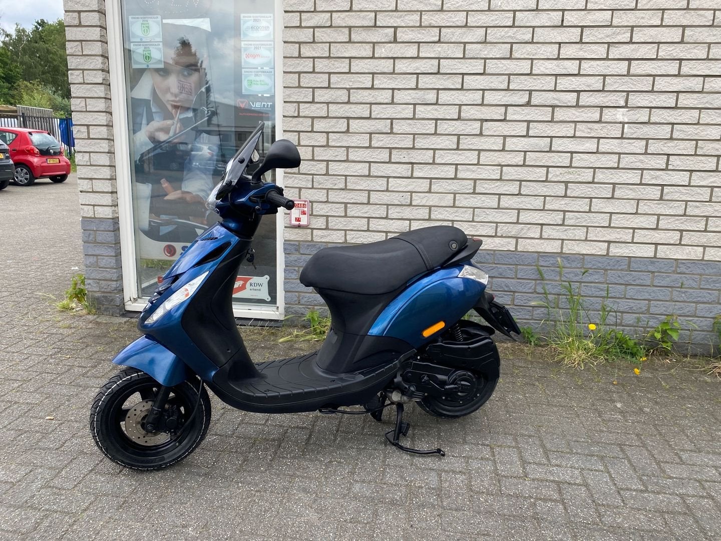 DIKKE PIAGGIO ZIP SP 45KM BROM BMW BLAUW BJ2015 8000KM, PIAGGIO, Onbekend, Onbekend
