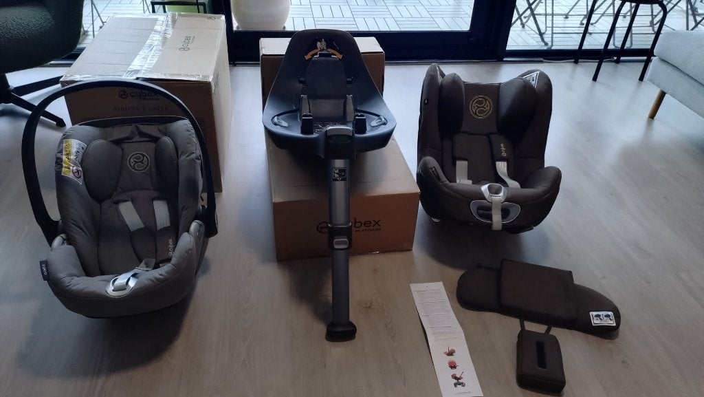 Cybex Complete Set, Verstelbare rugleuning, Gebruikt, 0 t/m 18 kg, Isofix