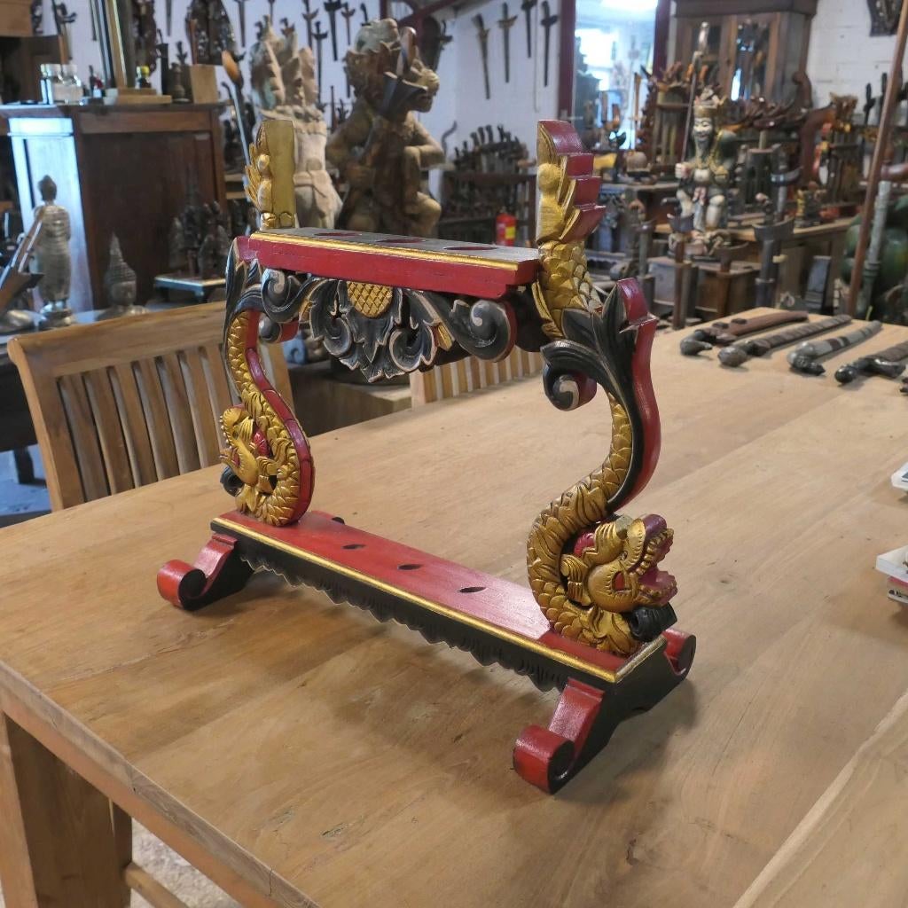 Keris houder v.3 Krissen PW3 Ploncon sungging GERESERVEERD, Ophalen of Verzenden