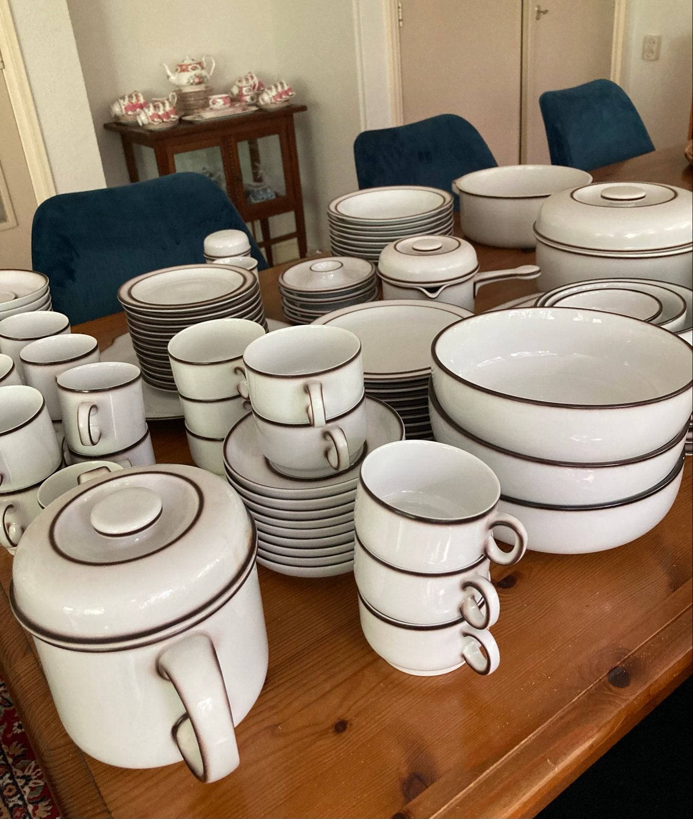 Thomas Rosenthal Scandic Shadow servies midcentury seventies, Ophalen, Zo goed als nieuw, Effen, Porselein