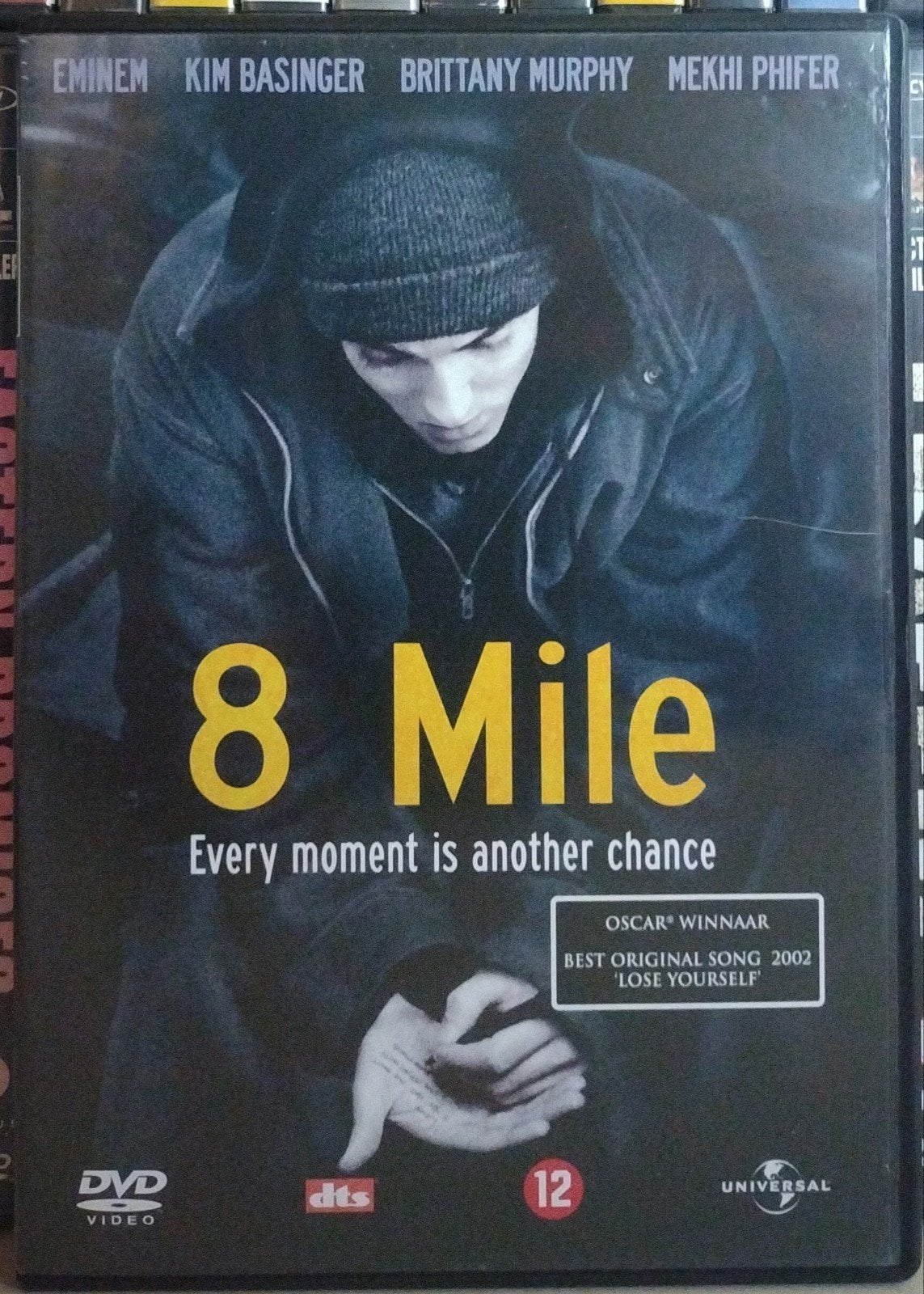 8 Mile DVD - Eminem, Nederlands, Ophalen of Verzenden, Vanaf 12 jaar, Inclusief doosje