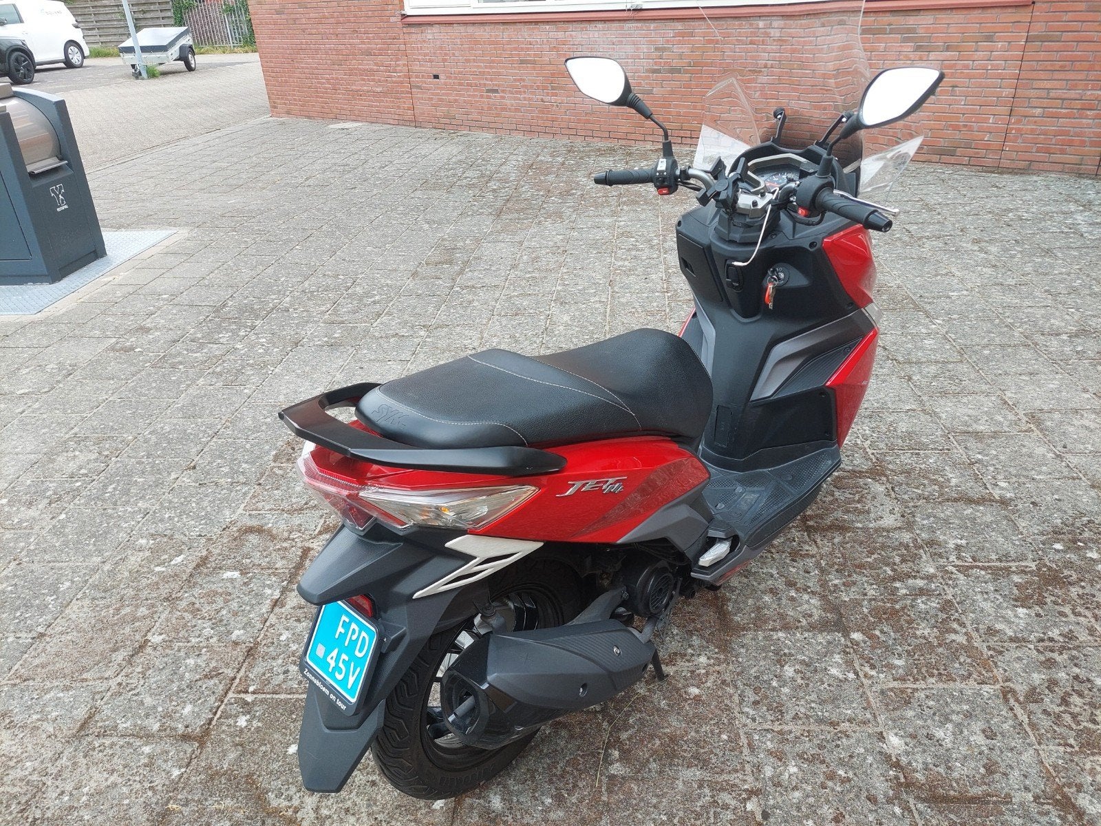 Te koop sym 1.4 jet bj 5-4-2023 25 km met blauwe kenteken., Fietsen en Brommers, Ophalen of Verzenden, Benzine, Overige merken