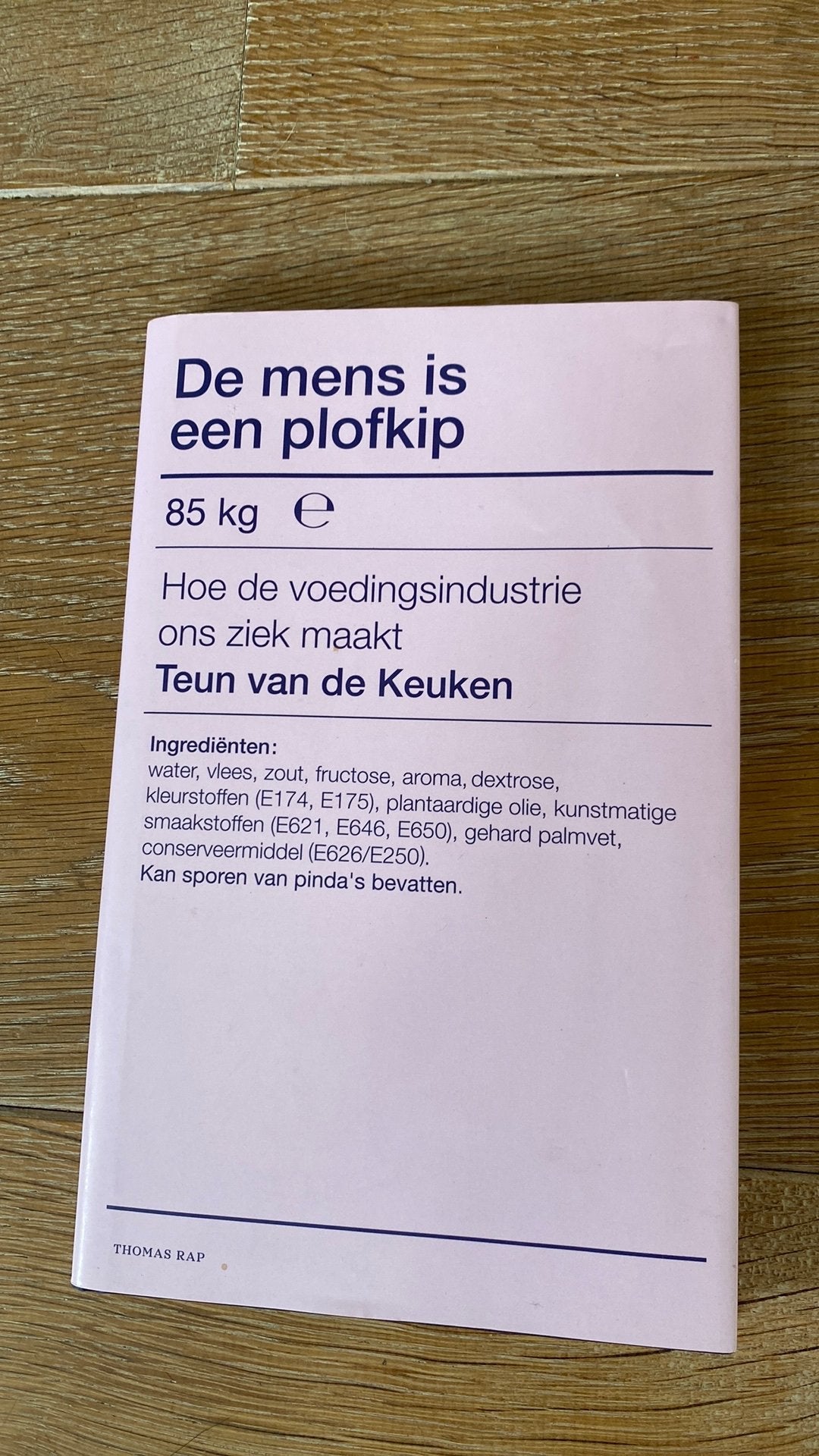 Teun van de Keuken - De mens is een plofkip, Boeken, Ophalen of Verzenden, Zo goed als nieuw, Teun van de Keuken