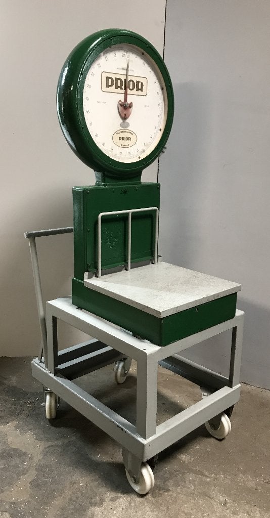 Weegschaal, Prior, tot 25 kg, verrijdbaar, Ophalen, Gebruikt, Analoog, Overige typen