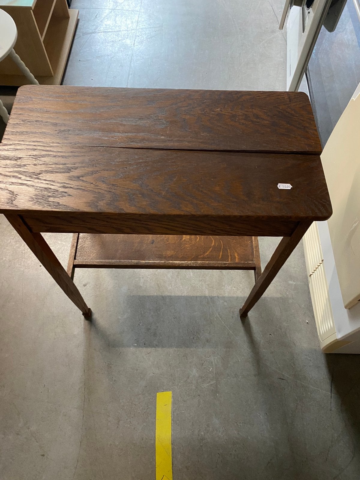 Oud tafeltje, Ophalen, Gebruikt, 50 tot 100 cm, 25 tot 50 cm
