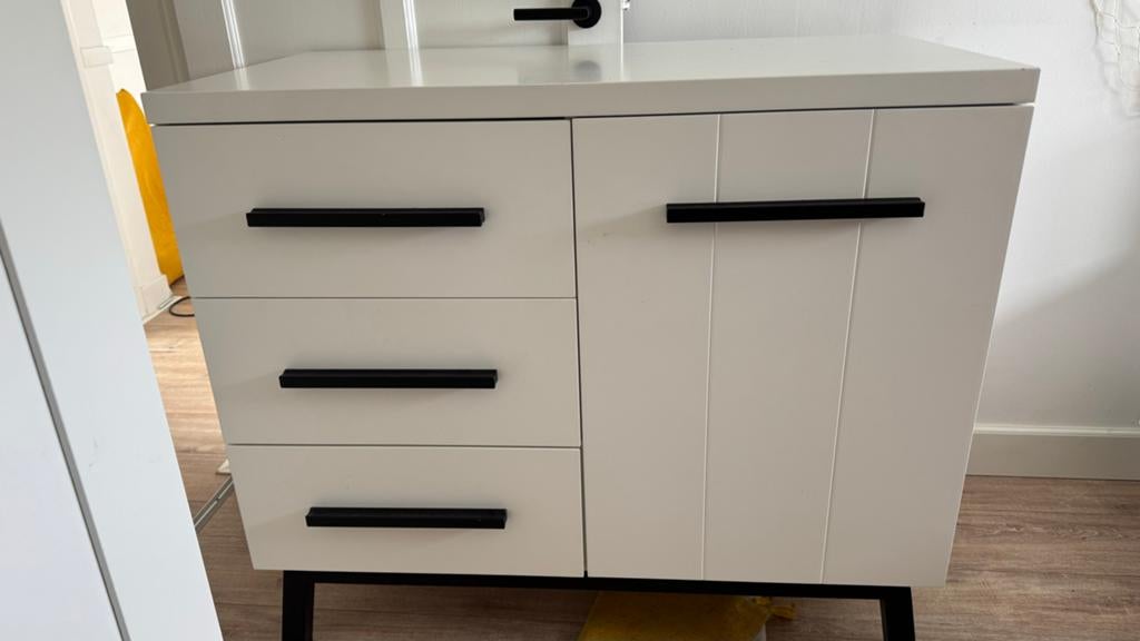 Interbaby Commode met lades en kastje, Ophalen, 50 tot 70 cm, Voetruimte, 100 cm of meer