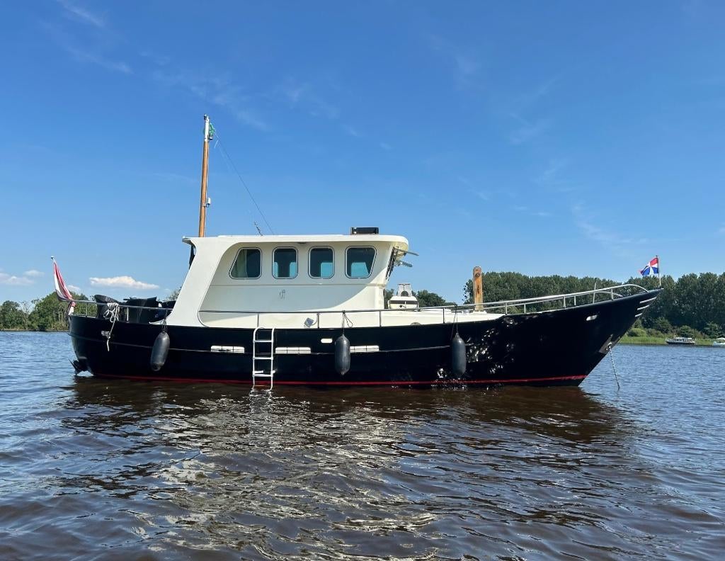 Kielstra Kotter 11.20, Watersport en Boten, Motorboten en Motorjachten, Ophalen, Gebruikt, Staal, Diesel