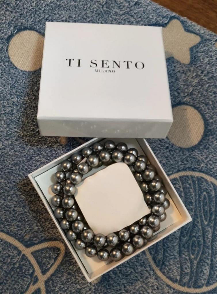 Ti Sento Parelketting. Nieuw en met originele verpakking, Sieraden, Tassen en Uiterlijk, Kettingen, Ophalen of Verzenden, Nieuw