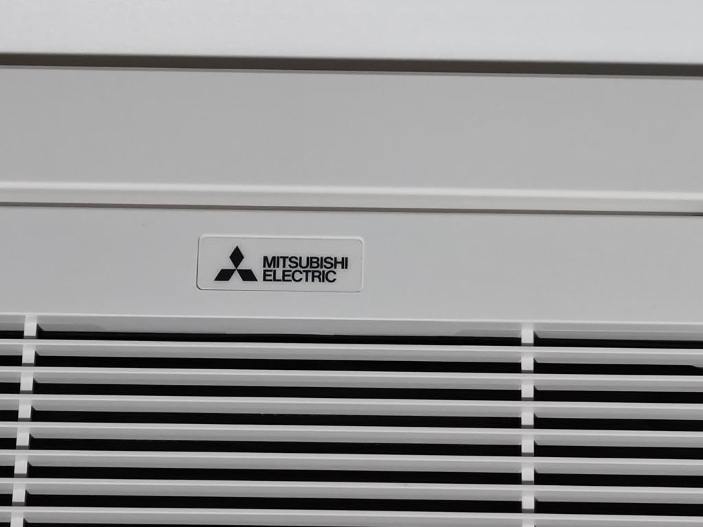 Refurbished cassette airco Mitsubishi Electric 10,0 kW, Koelen en Ontvochtigen, Verzenden, Timer, 3 snelheden of meer