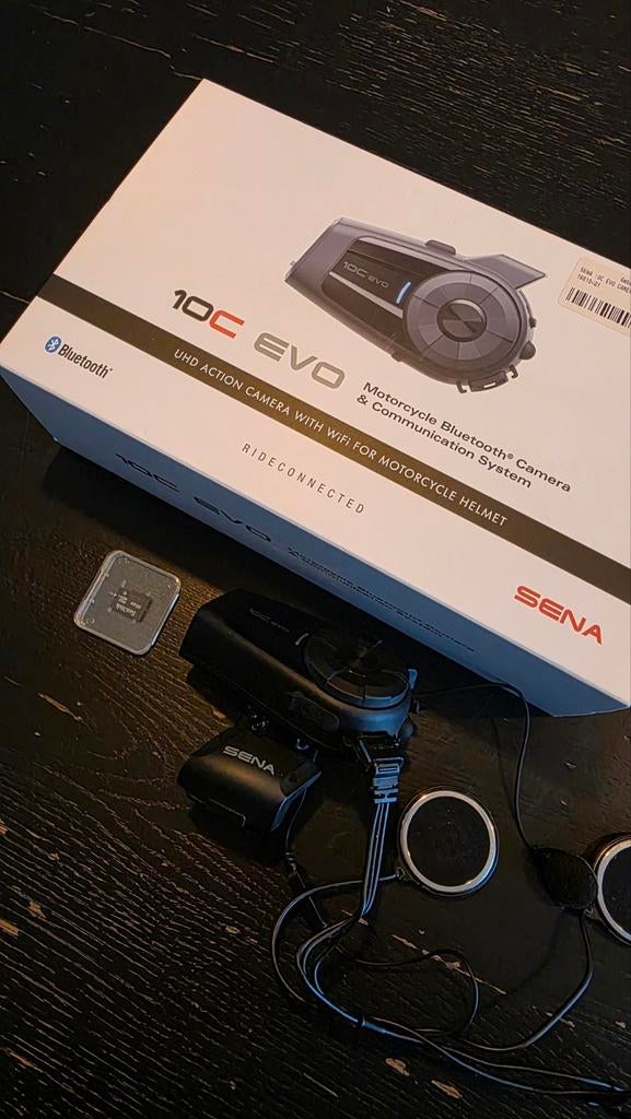 Sena 10C EVO – Camera & Communicatiesysteem, Motoren, Ophalen of Verzenden, Zo goed als nieuw