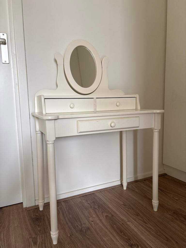 Kaptafel / Make-up tafel - Klein model, Ophalen, Gebruikt, 100 tot 150 cm, 50 tot 100 cm