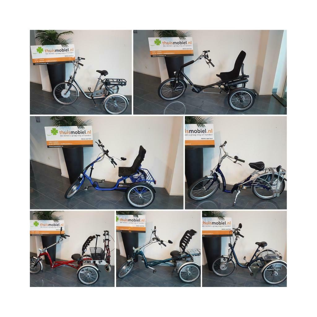 Driewielfietsen - direct leverbaar - driewieler