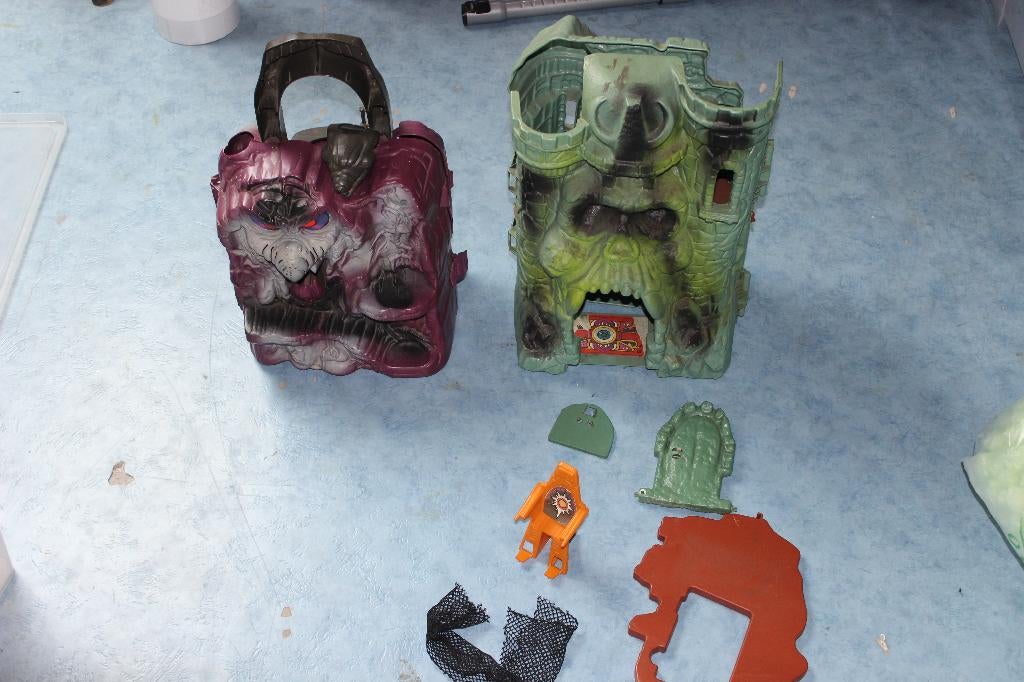 He Man Motu Snake mountain Greyskull, Ophalen of Verzenden, Gebruikt