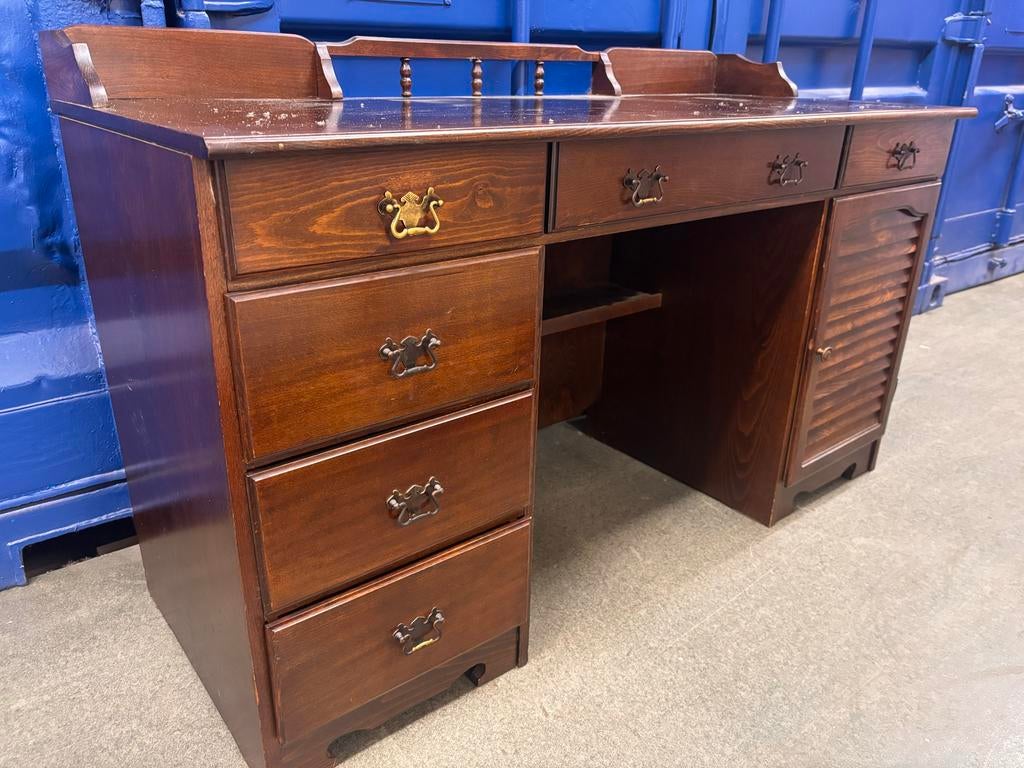 Antiek Houten Bureau, Antiek en Kunst, Ophalen
