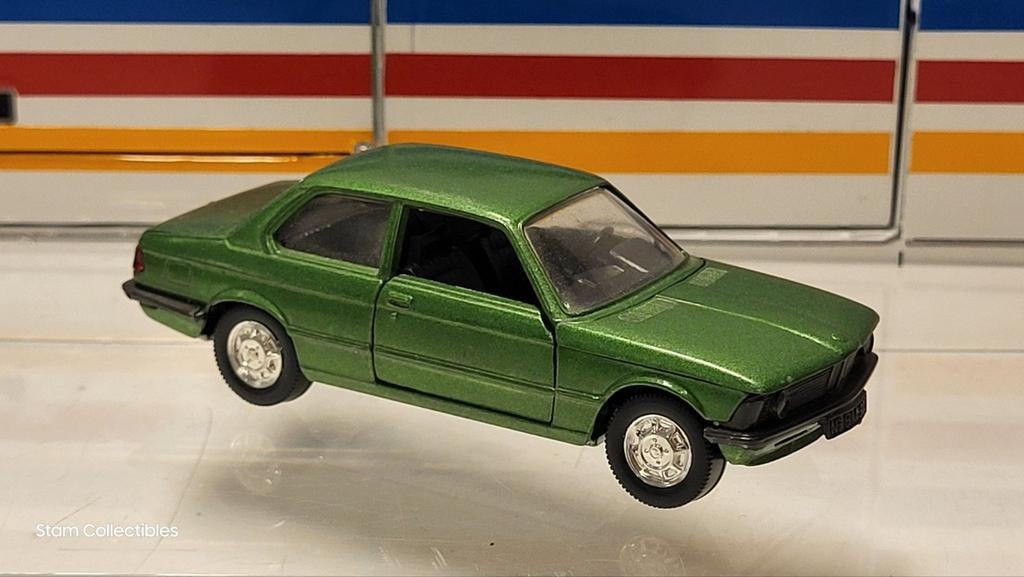Schuco BMW E21 3-Serie 316 Green Made in Germany, Hobby en Vrije tijd, Modelauto's | 1:43, Gebruikt, Auto, Ophalen of Verzenden