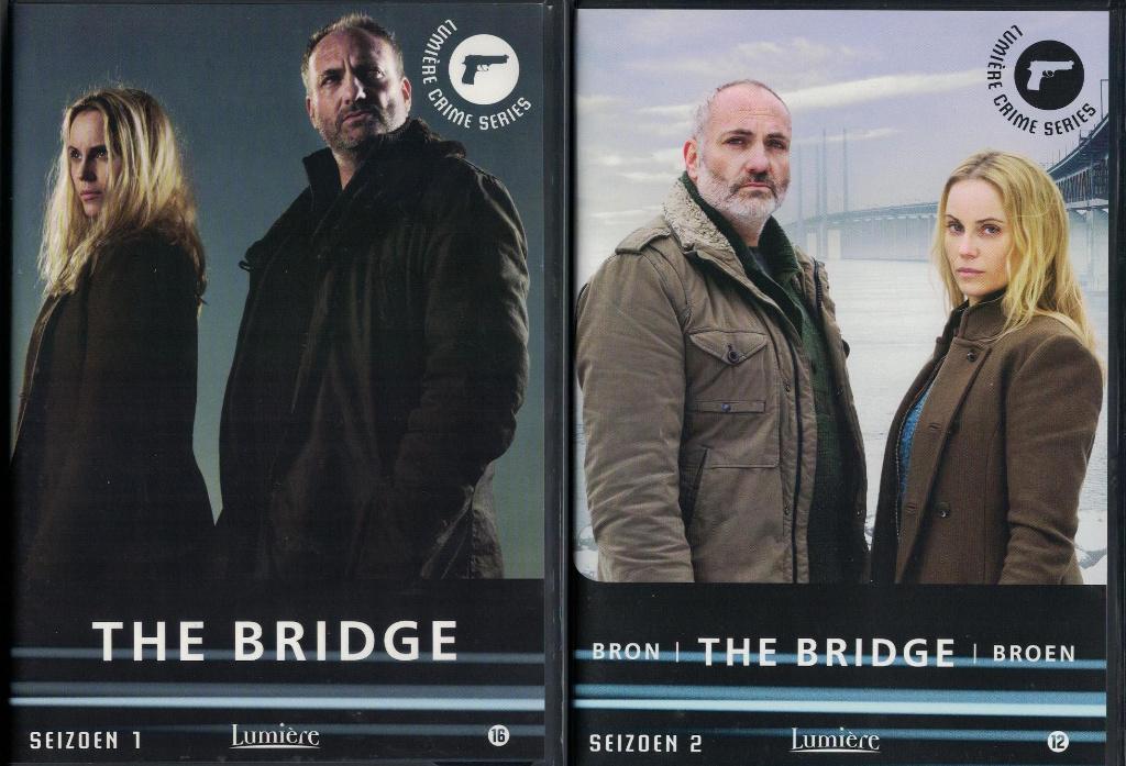 the Bridge - seizoen 1-2-3-4, Vanaf 12 jaar, Ophalen of Verzenden, Zo goed als nieuw, Thriller