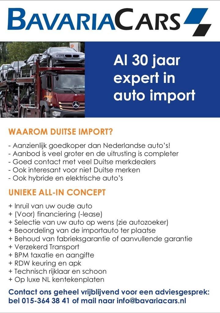 Auto import expert BavariaCars B.V. BPM indicatie
