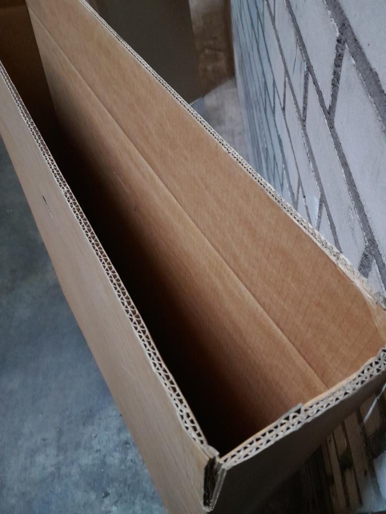 dozen dubbelgolf 970x140x970 ca 150 stuks, Doe-het-zelf en Verbouw, Kratten en Dozen, Ophalen, Doos, Opvouwbaar, 60 cm of meer