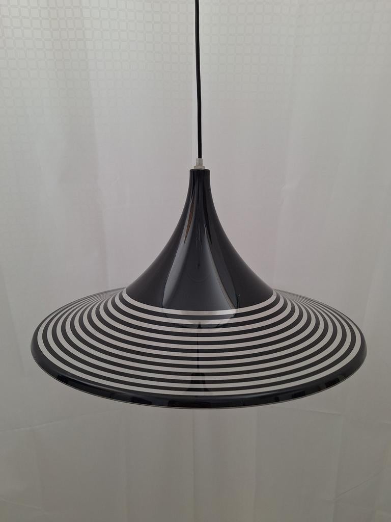 Fraaie Vintage Meblo Guzzini Hanglamp Heksen Hoed, Ophalen of Verzenden, Nieuw, Kunststof, Minder dan 50 cm