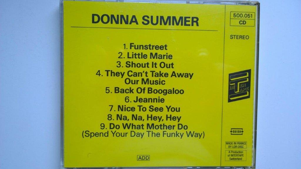 Donna Summer - Donna Summer (Intertape Uitgave), Ophalen of Verzenden, Zo goed als nieuw, Disco