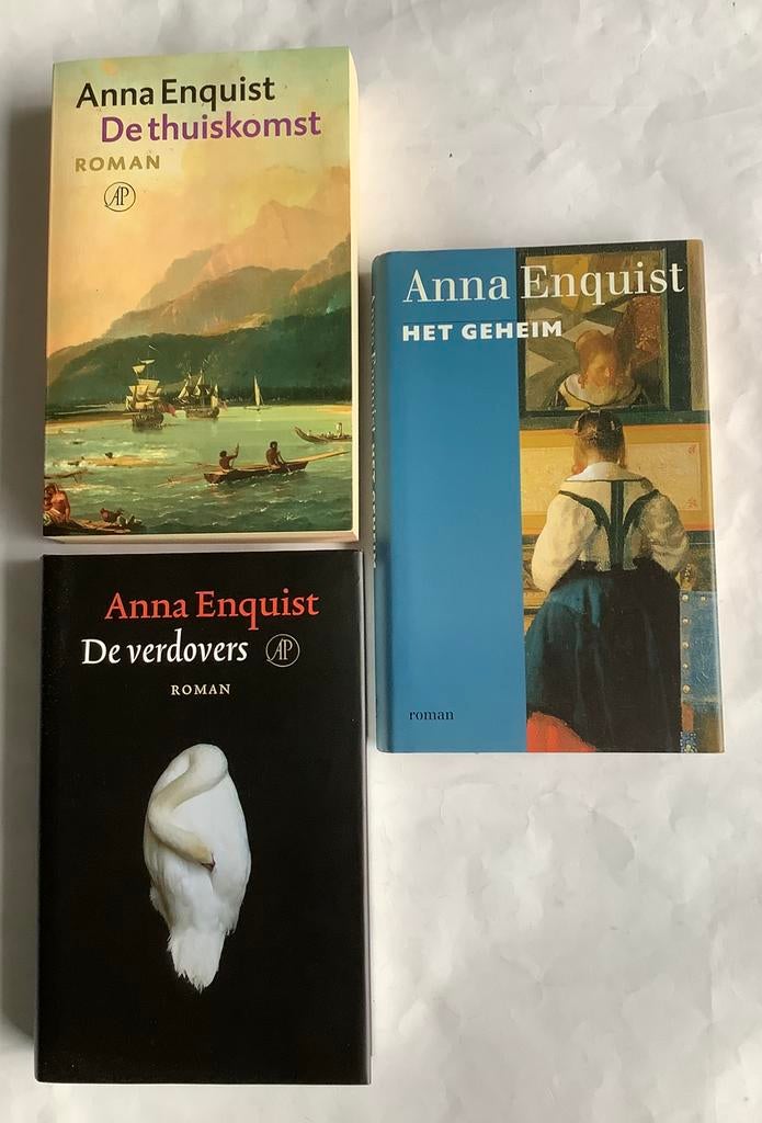 ANNA ENQUIST  - 3 romans, Boeken, Literatuur, Zo goed als nieuw, Ophalen of Verzenden