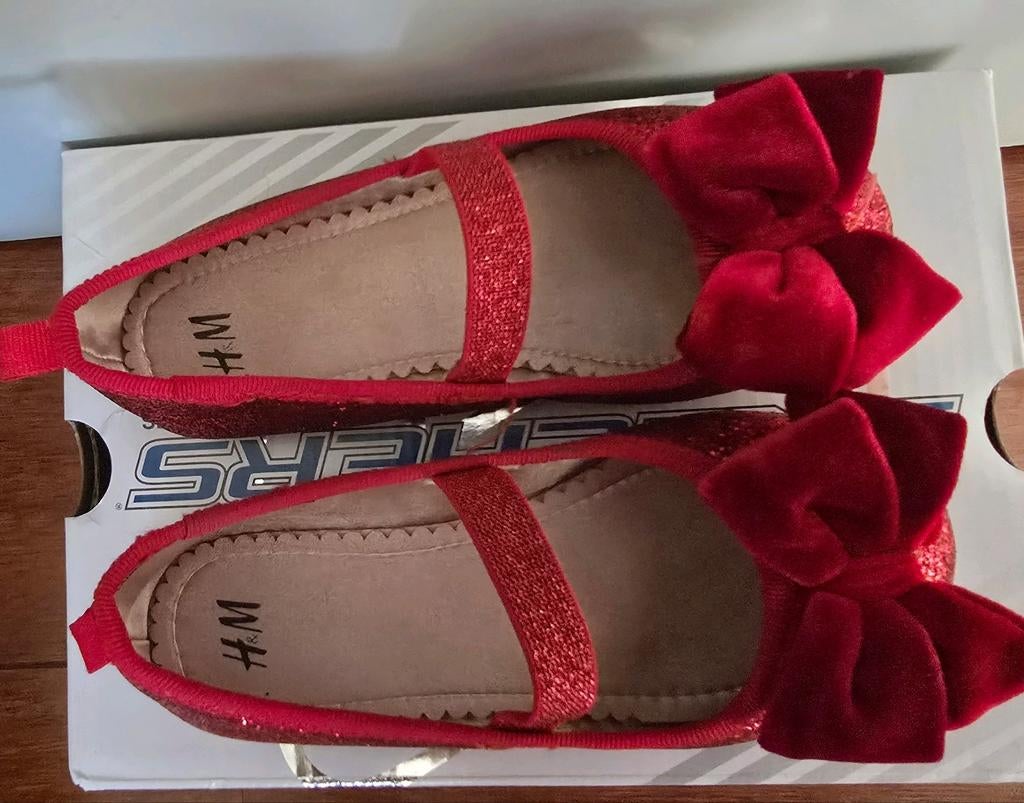 Leuke rode meisjesschoentjes maat 26, Meisje, H&M, Schoenen, Ophalen of Verzenden