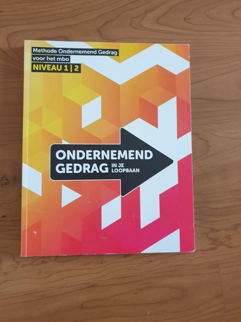 Ondernemend gedrag, Ophalen of Verzenden, Beta, Zo goed als nieuw, HBO