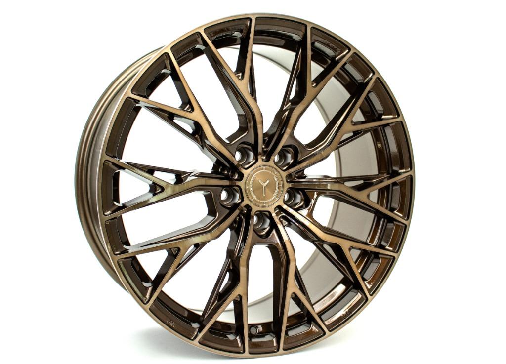 YANAR DNZ-20 VELGEN 18 INCH 5X100 VOOR AUDI A1 VW POLO IBIZA, 18 inch, 215 mm, Velg(en), Verzenden