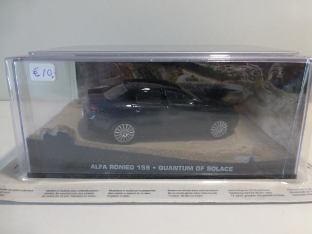 James Bond Car Collection Alfa Romeo 159 Quantum of Solace, Hobby en Vrije tijd, Modelauto's | 1:43, Ophalen of Verzenden, Nieuw