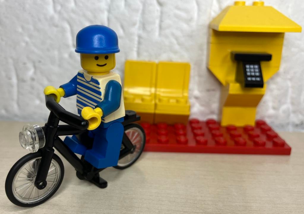 6613 Lego Legoland Telefooncel (1986), Ophalen of Verzenden, Gebruikt, Complete set, Lego
