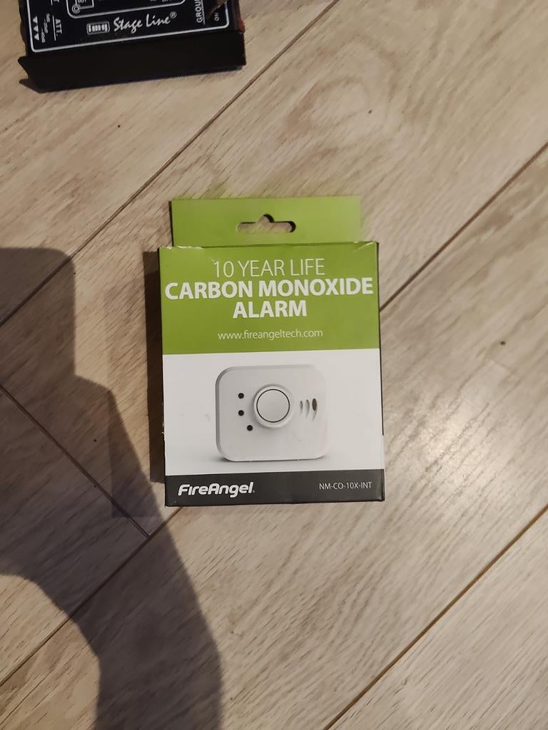 FireAngel Koolmonoxidemelder - Nieuw in doos, Doe-het-zelf en Verbouw, Alarmsystemen, Ophalen of Verzenden, Nieuw, Detector, Sensor of Melder